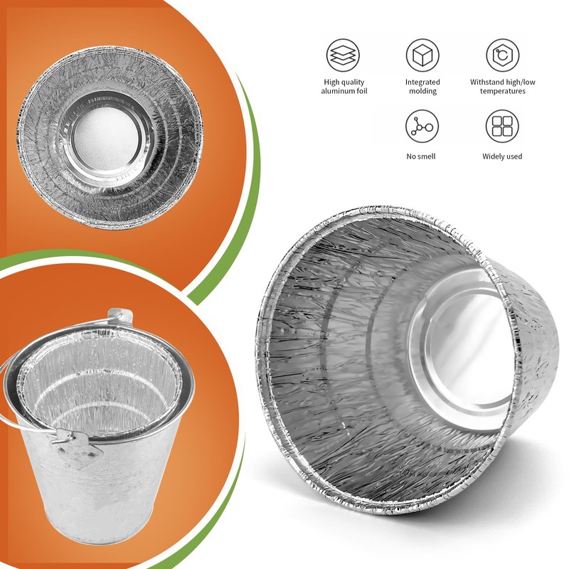 30 Pack 𝗚𝗿𝗲𝗮𝘀𝗲 𝗕𝘂𝗰𝗸𝗲𝘁 𝗟𝗶𝗻𝗲𝗿 Compatible for 𝗧𝗿𝗮𝗲𝗴𝗲𝗿，Ranger Drip Tray