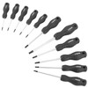 TECPO Screwdriver Set 11 Pieces Magnetic Screwdriver in High-Quality S2