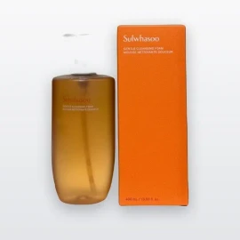 Sulwhasoo Gentle Cleansing Foam Large Capacity 400ml 666336 Paper Packaging / 설화수 순행클렌징폼 대용량 400ml 666336 종이포장