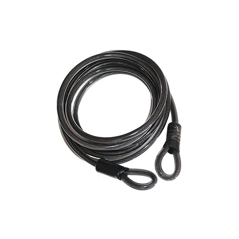 1 Steel Cable 5 m with 2 Eyelets 12 mm