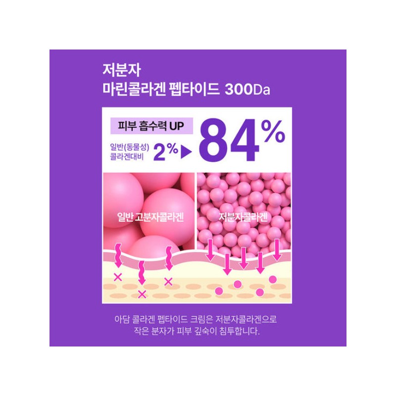 아담공방 GS 펩타이드 링클 콜라겐 팔자 주름 안티에이징 탄력 크림