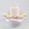 4 Pcs Crown Cookie Cutters Set Tiara Fondant Cutter Crown