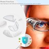 Vilbocr 4 Pairs Safety Glasses Side Shields,Eye Protection Flexible Anti