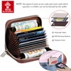 FurArt Credit Card Wallet, Zipper Card Cases Holder for Men