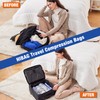 6 Compression Bags for Travel Essentials, Vacuum Packing Space Saver