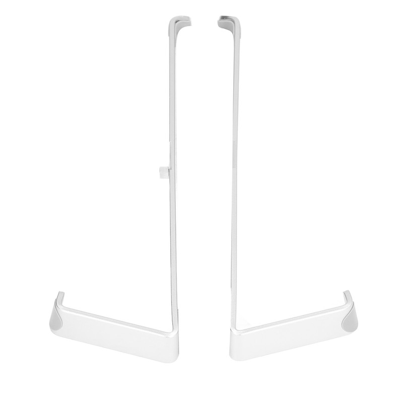 Laptop Stand Aluminum Alloy Silver Foldable Design Regulable Height Heat