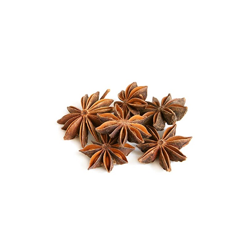 Organic Star Anise Whole 100g by Manor Springs Organic