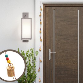 Rustic Vintage bell Hanging string for Home decor Wall Door window decoration, Garden and outdoor- 10 handmade Cowbells Gifting