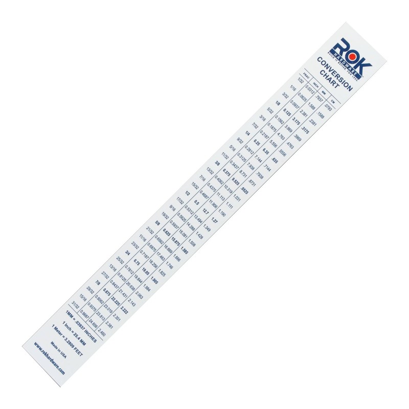 2 Pack Rok Hardware Measuring Plastic Flexi 12" Easy Read