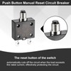 DMiotech 40A Thermal Circuit Breaker 125/250V AC 50V DC 50/60Hz