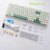 BOYI TK96 96% RGB Hot Swappable Triple Mode Keyboard,2.4Ghz/BT 5.0/Wired