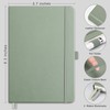 RETTACY Lined Journal Notebook, 192 Numbered Pages, A5 Medium Size