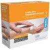 Aeroplast Transparent Plasters, Extra Wide 75mm x 25mm (Box of
