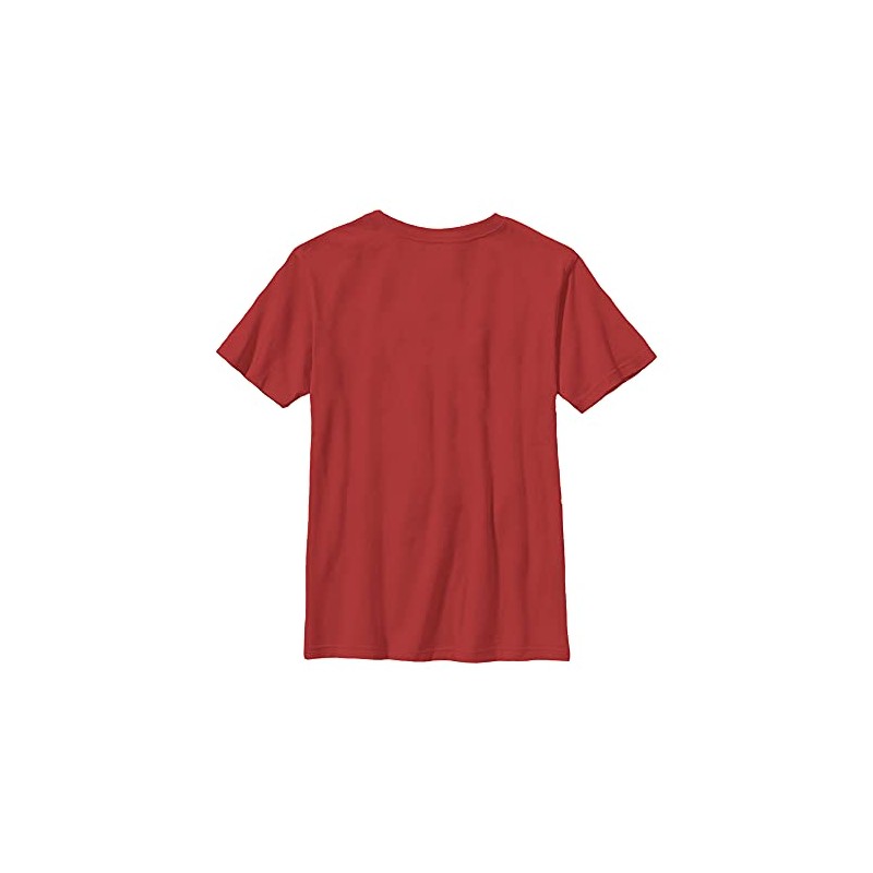 Fifth Sun Incredibles Logo Boy's Solid Crew Tee, Red, Small