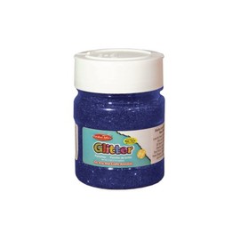 Creative Arts by Charles Leonard Glitter, 4 Ounce Bottle, Blue (41415)