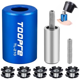 NINGYER Bicycle Fork Star Nut, Bicycle Fork Star Nut Tool, Ahead Claw for Front Fork of Mountain Bike Road Bikes (22.2/25.4/28.6 mm)