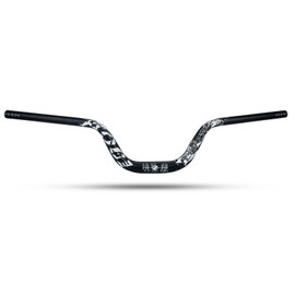 LUNJE Mountain Bike Handlebar, 31.8mm, 35/50/70/90/120mm Rise Options, 780mm Cutable Width, Lightweight T6 Aviation Aluminum for MTB Trail Commuter Bike, Durable Ergonomic Chameleon Pattern-120mm Rise