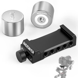 NEEWER Gimbal Counterweights and Clamp Kit, Compatible with DJI Ronin RS4 Pro RS4 RS3 Pro RS3 RS2 RSC2 ZHIYUN Crane 2S 3S Weebill S Moza Air 2 AirCross 2 for Balancing Long Lenses, GA001