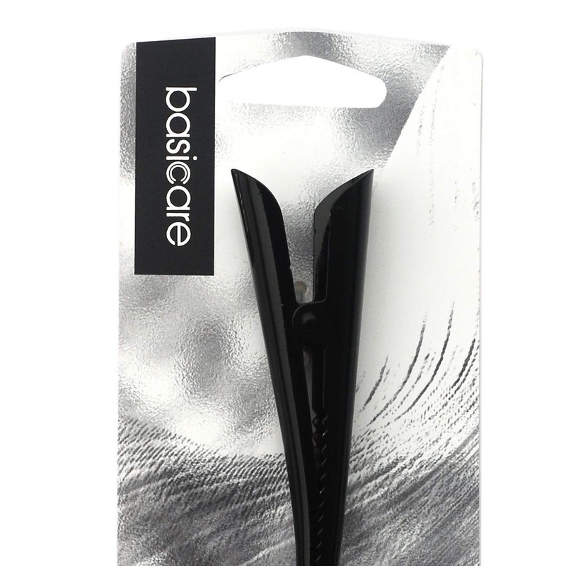 Basicare Ibis Alligator Clip, Large, 13 cm, Black
