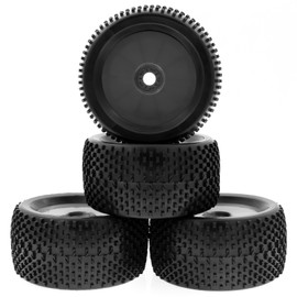 4Pcs 140*70*78mm Off Road Buggy Tires Wheel 17mm Hex Hubs  Replacement for  Redcat Team Losi Kyosho VRX HPI WR8 HSP Hobao 1/8 Remote Control Car Upgrade Accessories