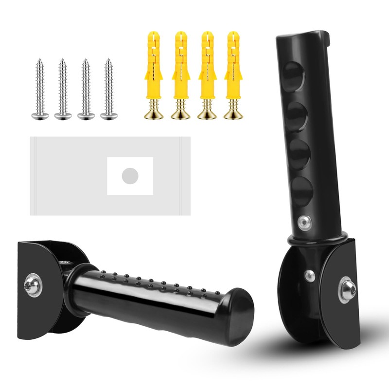 Flip Up Grab Bar for Doorway,Door Assistant Support Grip Handle,Wall