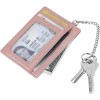 Unbranded Women's Genuine Leather RFID Card Holder Thin Front Pocket