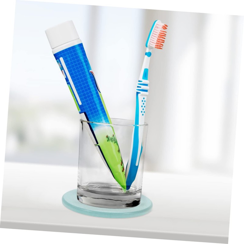 ABOOFAN Pack of 4 Diatom Mud Coasters Absorbent Coaster Diatomaceous