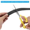 PATIKIL 16.4Ft Rubber Strips, 15mm Wide 5mm Thick EPDM Soundproof