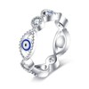 HBLICY Evil Eye Ring S925 Sterling Silver Blue Spiritual All Seeing Turkish Evil Eye Rings Mal De Ojo Greek Nazar Amulet Jewelry Gift Women-7