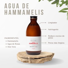 Kit Piel Mixta Contiene Tónico Facial Agua Hammamelis 240ml Una Crema Caléndula 50ml 100 Ingredientes Naturales Químicos