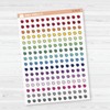 Tiny Tear Drop Flag Planner Stickers from Kits | Clear