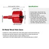 23 mm Bi-Metal Hole Saw Red, M50 HSS Hole Cutter