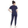Eadflie Medical Scrubs Set for Women - Classic V-Neck Top