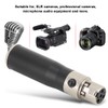 2PCS Mini XLR 3pin Male to Mini XLR 4pin Female