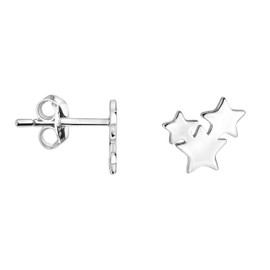 SOFIA MILANI - Women's Earrings 925 Silver Star Stud Earrings, Sterling silver, No Gemstone
