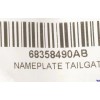 Mopar OEM Mopar 2019-2024 Ram 2500 3500 BIGHORN Tailgate Nameplate