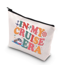 Cruise Lover Makeup Bag Cruise Travel Gift in My Cruise Era Cosmetic Bag Cruise Trip Gift (Cruise Era)
