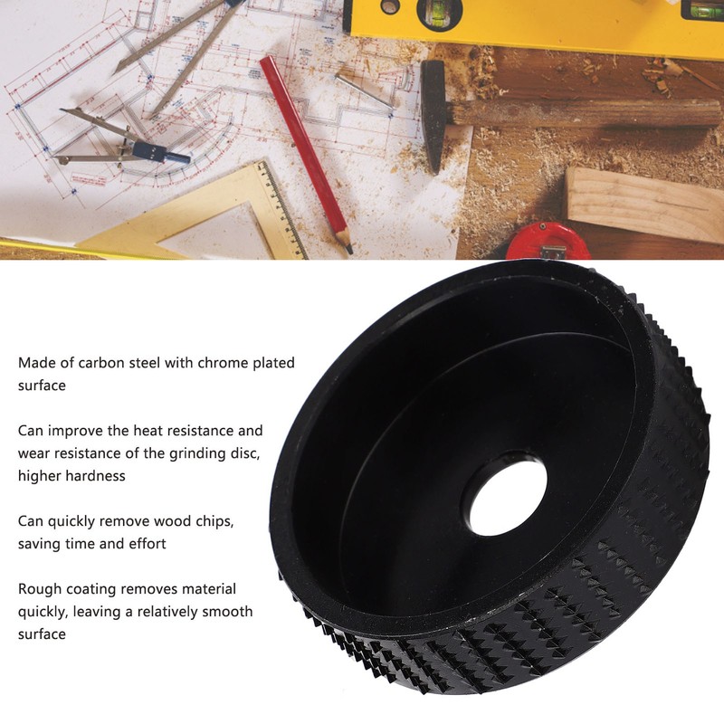 Angle Grinder Polishing Wheel Carbon Steel Wear Resistant Wood Carving