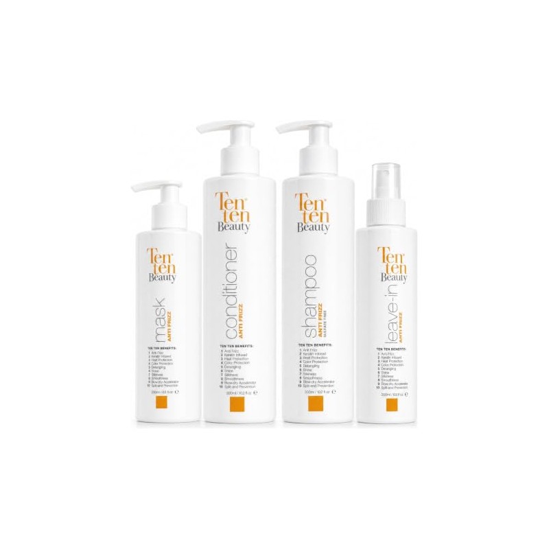TEN TEN Mascarilla Anti Frizz Keratina Tarro 400 ml