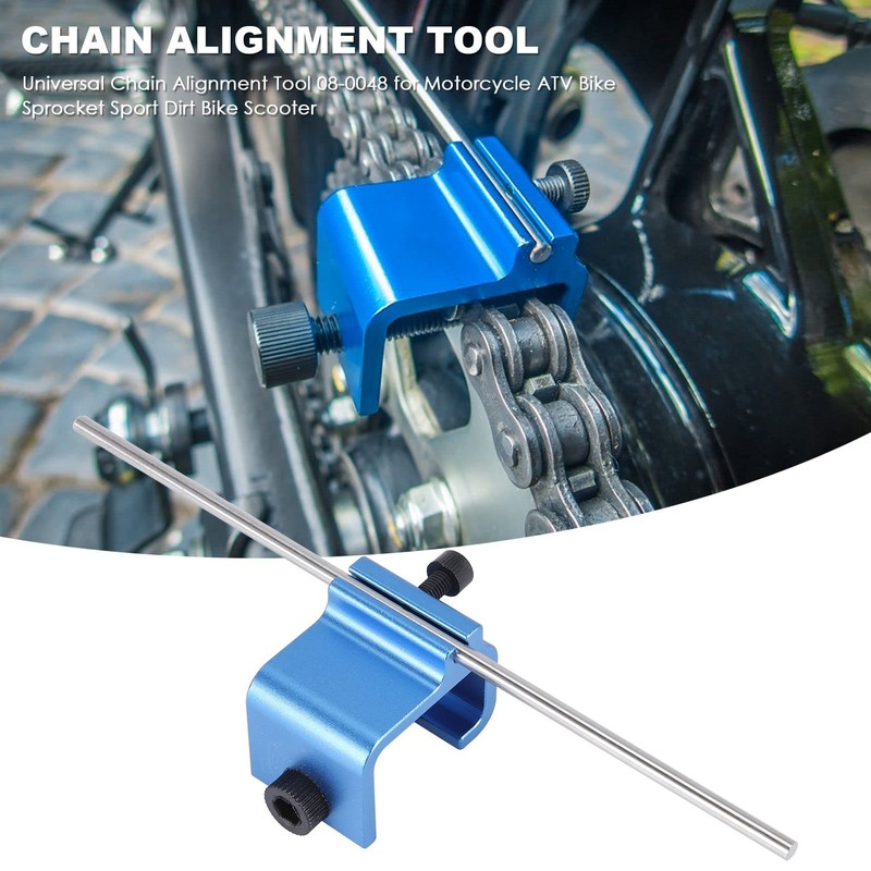 Ahvqevn Universal, Chain Alignment Tool 08-0048, Bi, ATV Bike Sprocket,