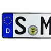 Z Plates Compatible wtih Mercedes Front German License Plate with