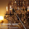 Electric Arc Flexible Neck Long Lighter,Retractable Length 11.4in to 27.55in,Rechargeable