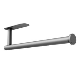 DEKAVA Under Cabinet Wall Mount Paper Towel Holder, Self-Adhesive Bar, Stainless Steel 13 inch (Grey, 1)