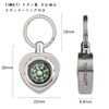 TIMULTI Titanium Compass, Compass, Lightweight, Waterproof, For Outdoor Use, Compass