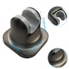Zorfeter Adjustable Brushed Nickel Handheld Shower Head Holder, Strong Adhesive