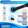 QILERR Tension Rods 28 to 48 Inches 6 Pack Adjustable