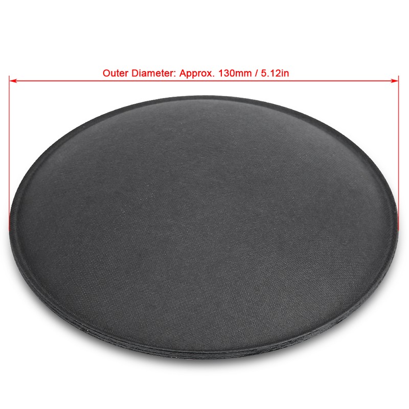 5PCS 130MM Audio Loudspeaker Horn Woofer Speaker Dome Dust Cap