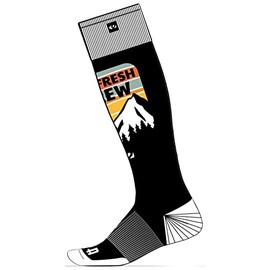 Thirtytwo Men's TM Coolmax Sock (Black '22, Large/Xlarge)