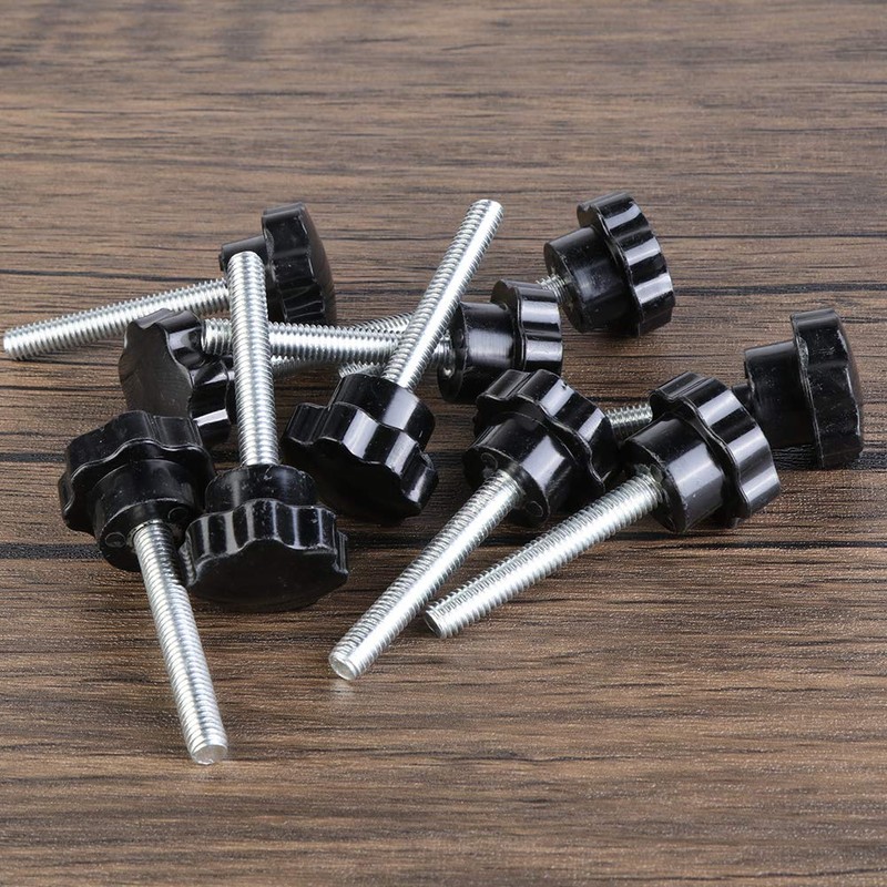 Vegena M8 Star Screw, 10 Pieces M8 x 50 mm
