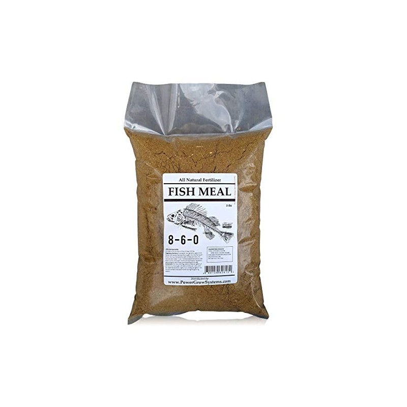 Fish Meal - Organic Fish Fertilizer 8-6-0 (5 lbs)